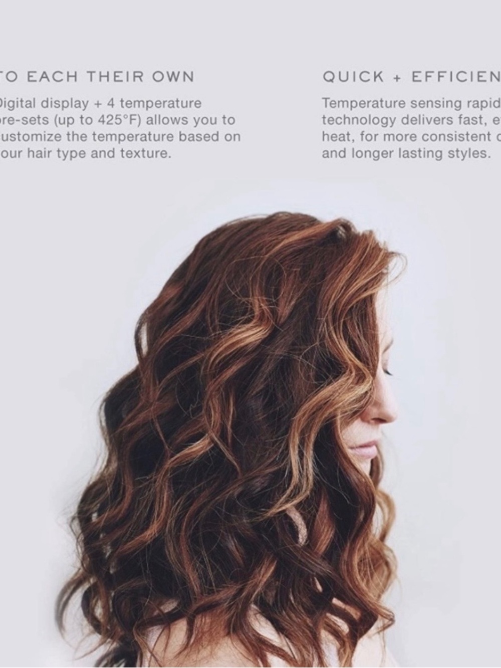 NIB....Kristin Ess Hair 1" CURLING IRON - Picture 10 of 10